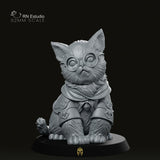 Wizard Gaton Mage Cat Miniature - We Print Miniatures -RN Estudio