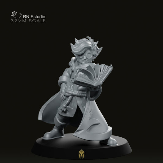 Wizard The Apprentice Mage Miniature - We Print Miniatures -CastNPlay