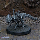 Xeno Parasaurolop Alien Miniature - We Print Miniatures -Papsikels Miniatures