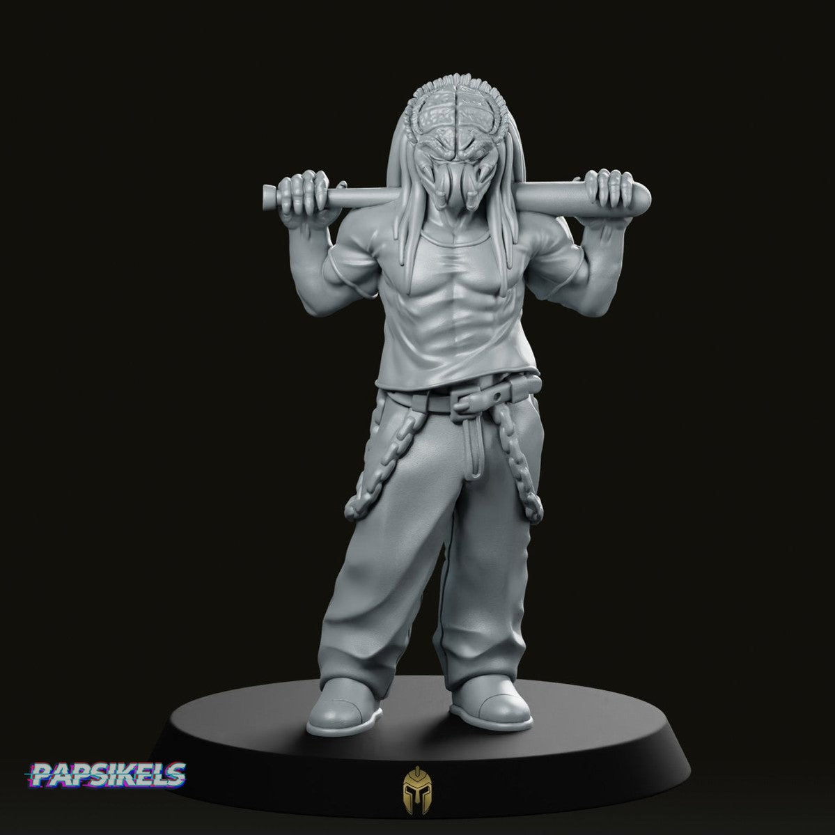 Yakuza Science Fiction Miniature - We Print Miniatures -Papsikels Miniatures
