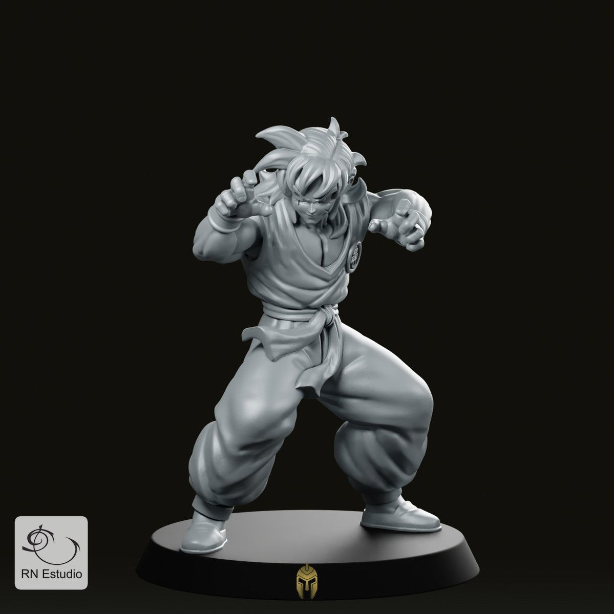 Yamcha JRPG Miniature - We Print Miniatures -RN Estudio
