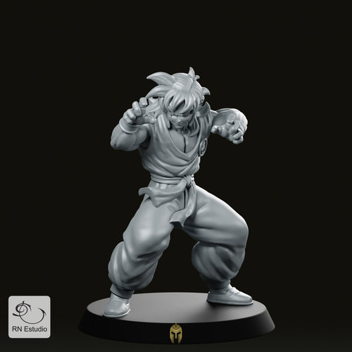 Yamcha JRPG Miniature - We Print Miniatures -RN Estudio