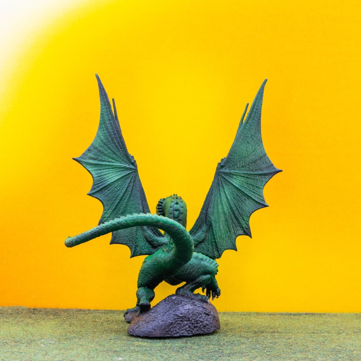 Young Green Dragon Miniature - We Print Miniatures -RN EStudio