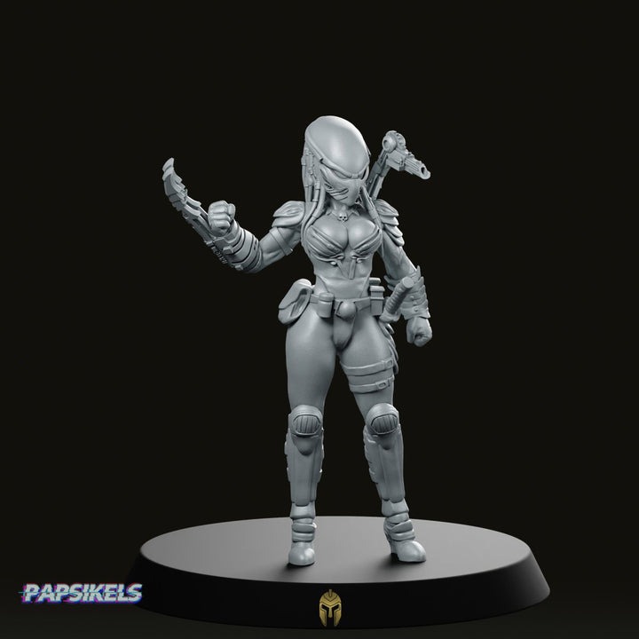 Yumiko Kudesai Mask A Miniature Sci-Fi Skull Hunter
