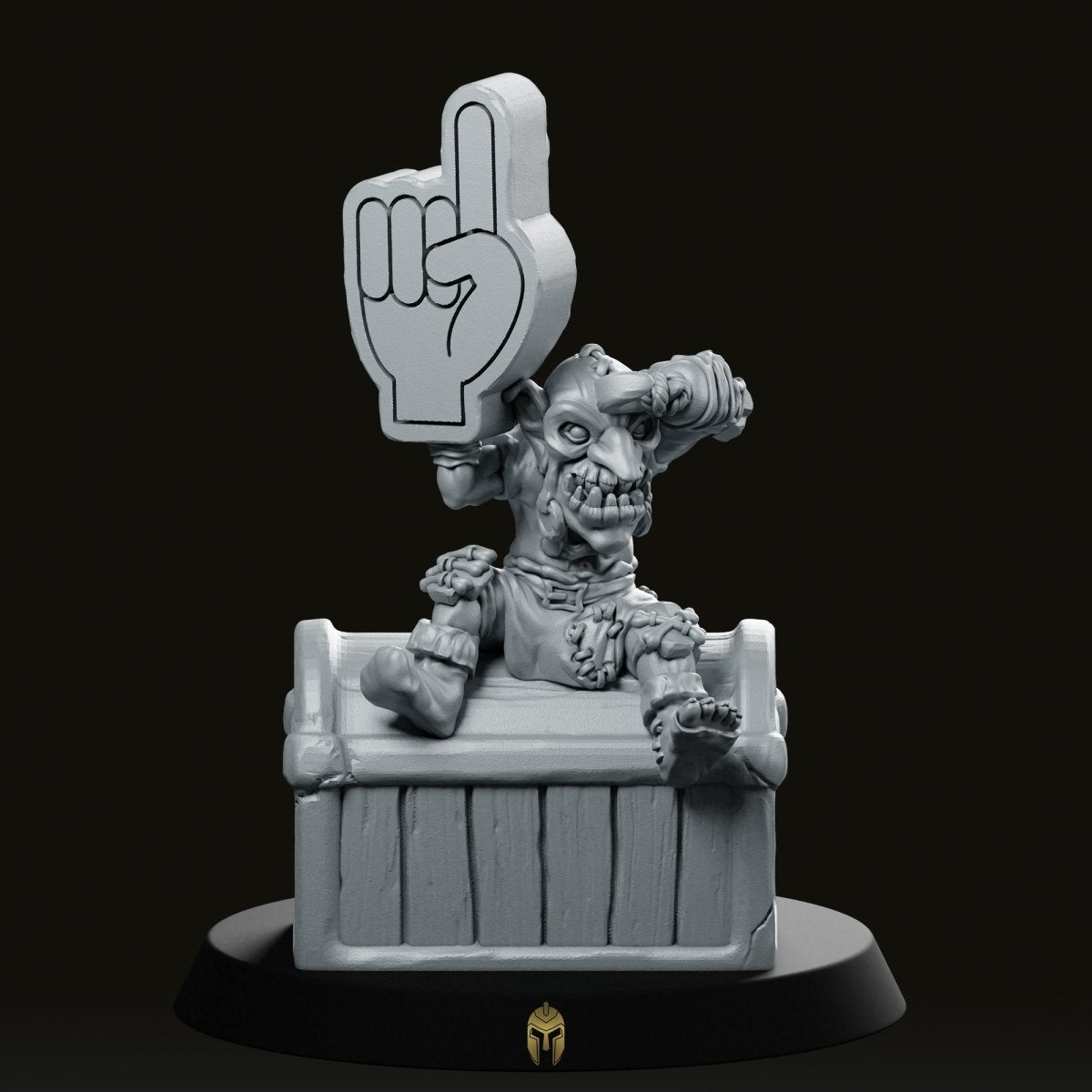 Zigzag Wahl Goblin Miniature - We Print Miniatures