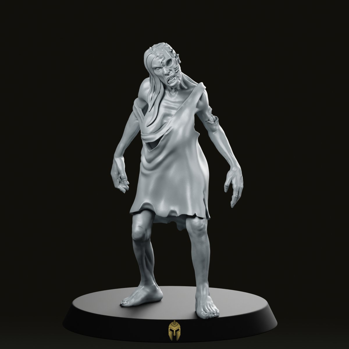 Zombie Civilian 3 Miniature - We Print Miniatures -DungeonDog