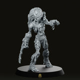 Zombie Tracker Skull Hunter Miniature - We Print Miniatures